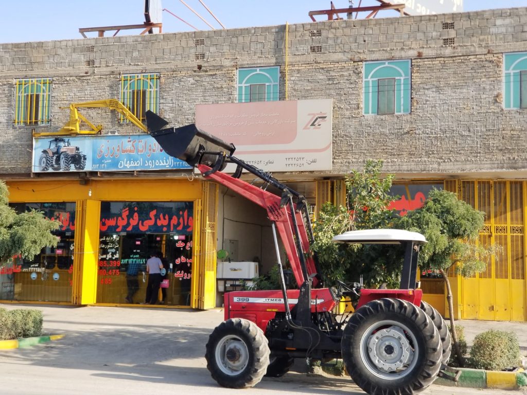 بیل چهار جک طرح بکهو 399 بازودار تعادلی -4