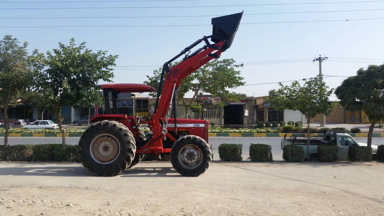 بیل چهار جک طرح بکهو 285 بازودار تعادلی - تصویر 2