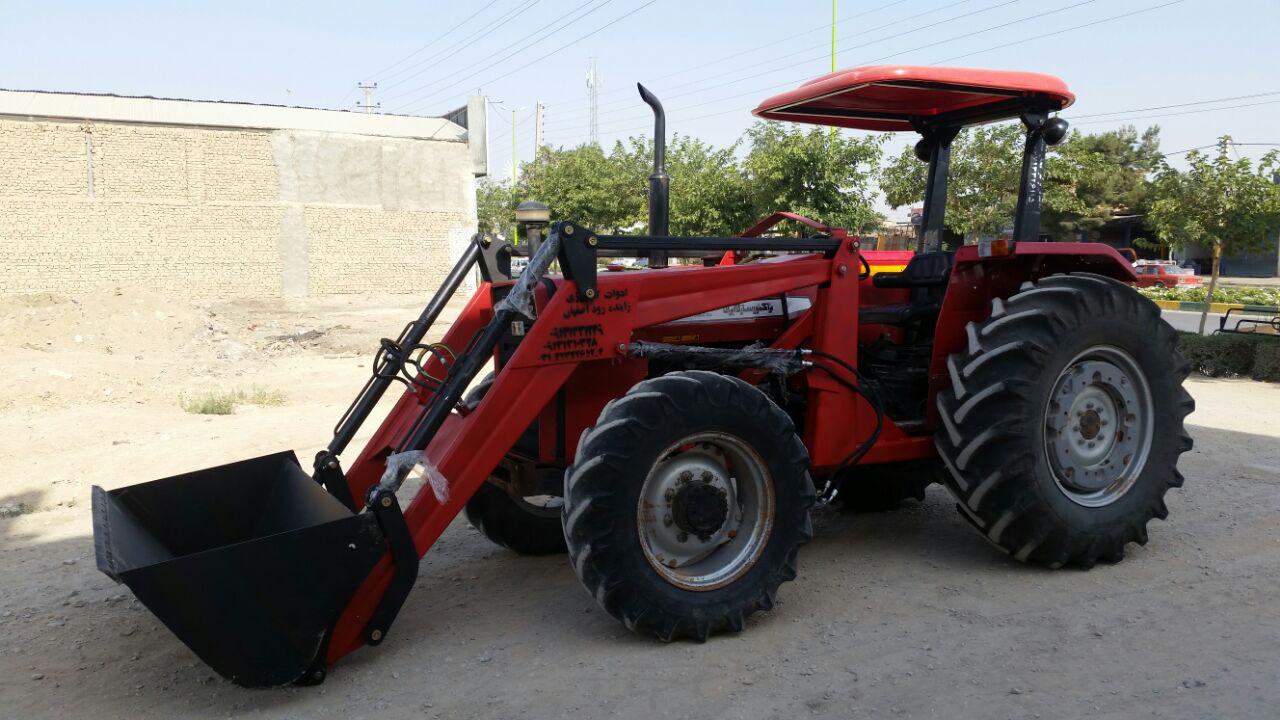 بیل چهار جک طرح بکهو 285 بازودار تعادلی - تصویر 3